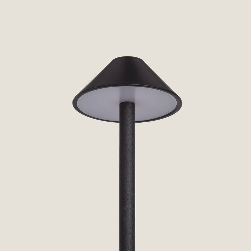 Lámpara de Mesa LED Portátil para Exterior Metal con Batería Recargable Magatzi