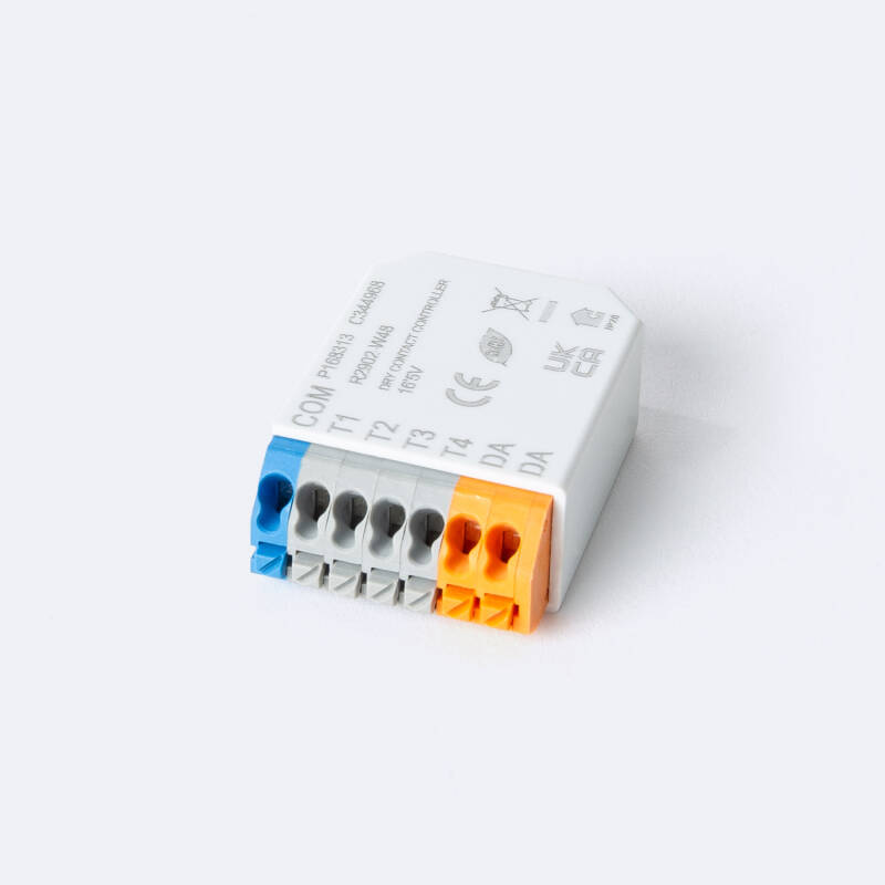 Controlador de Contactos Secos DALI-2 compatible con Pulsador