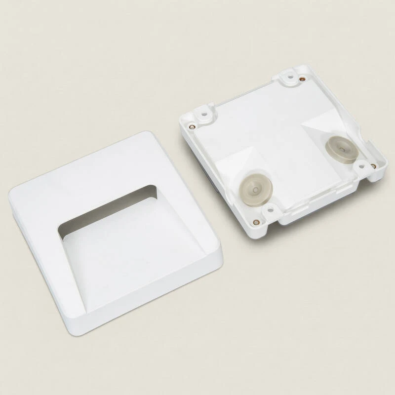 Baliza Exterior LED 3W Superficie Pared Cuadrado Nilsa