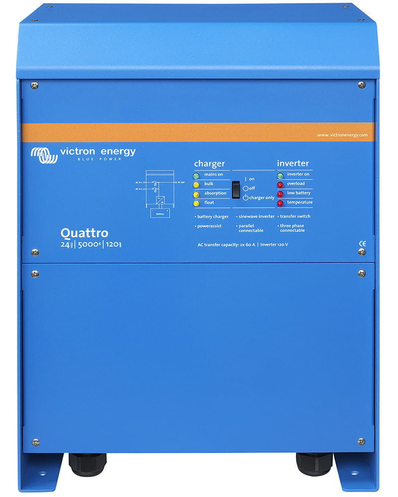 Inversor Victron Quattro 5000VA 24V 120+100A