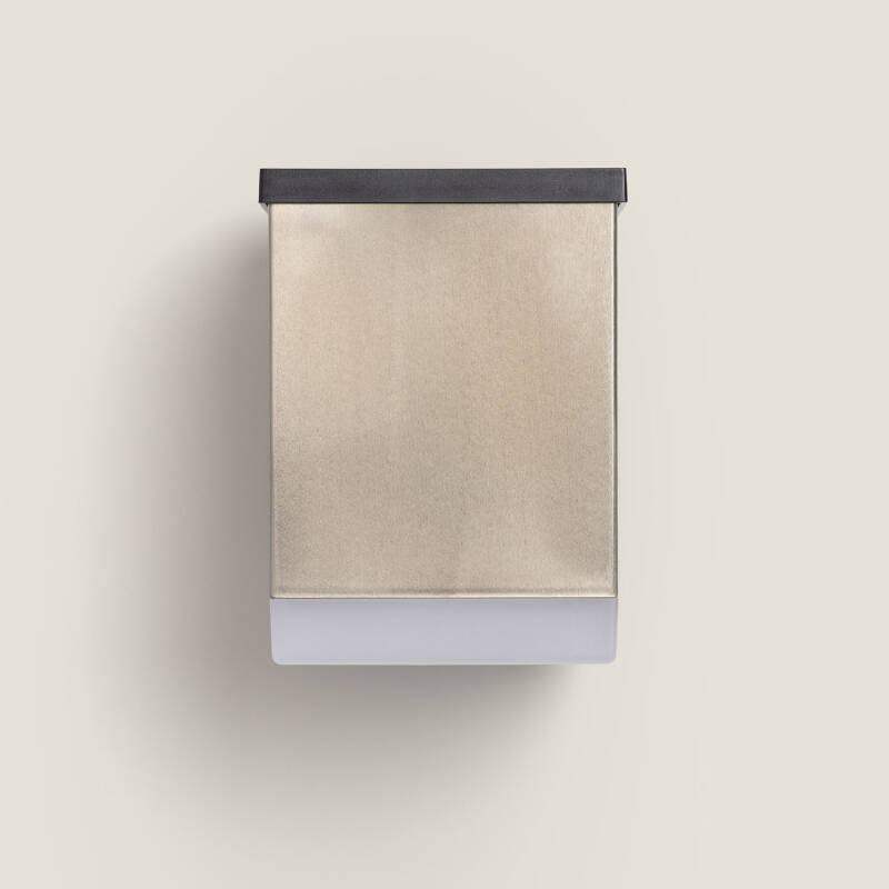 Aplique de Pared Exterior Solar LED de Aluminio Jafaro