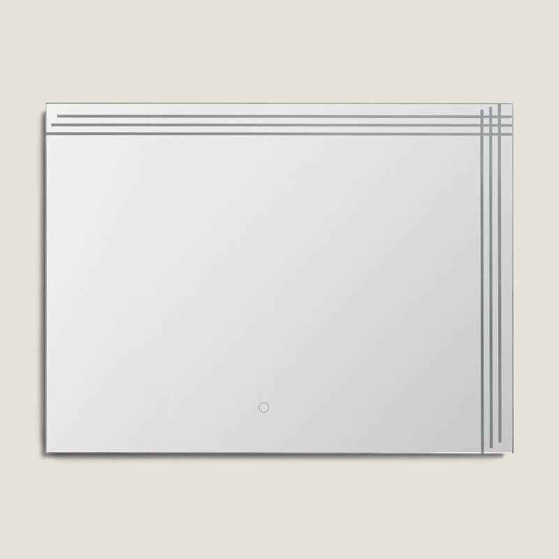 Espejo Baño con Luz LED 60x80 cm Dinklage