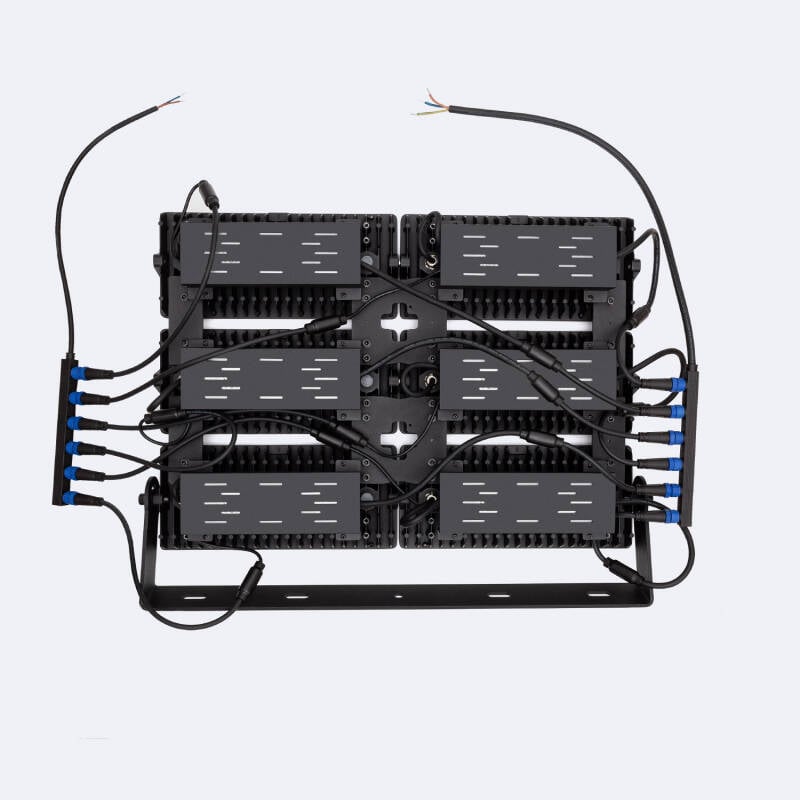 Foco Proyector LED 1200W Stadium 160 lm/W IP66 LIFUD Regulable 0-10V Horizontal Blanco Neutro 4000K 30º