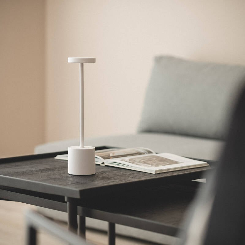Lámpara de Mesa LED Portátil con Batería USB Recargable Zimba