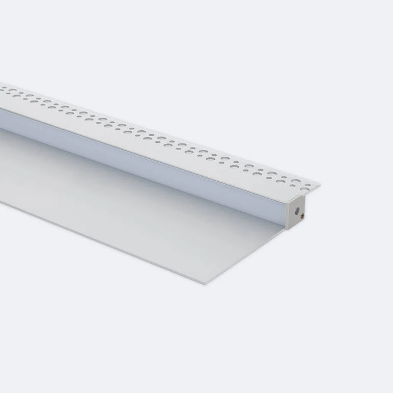 Perfil Aluminio Integración en Escayola/Pladur para Tiras LED hasta 12 mm