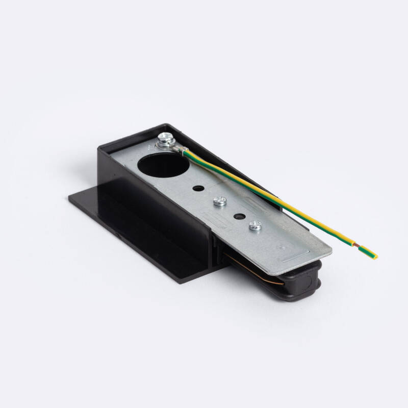 Conector Monofásico a Red para Carril Empotrable Aluminio