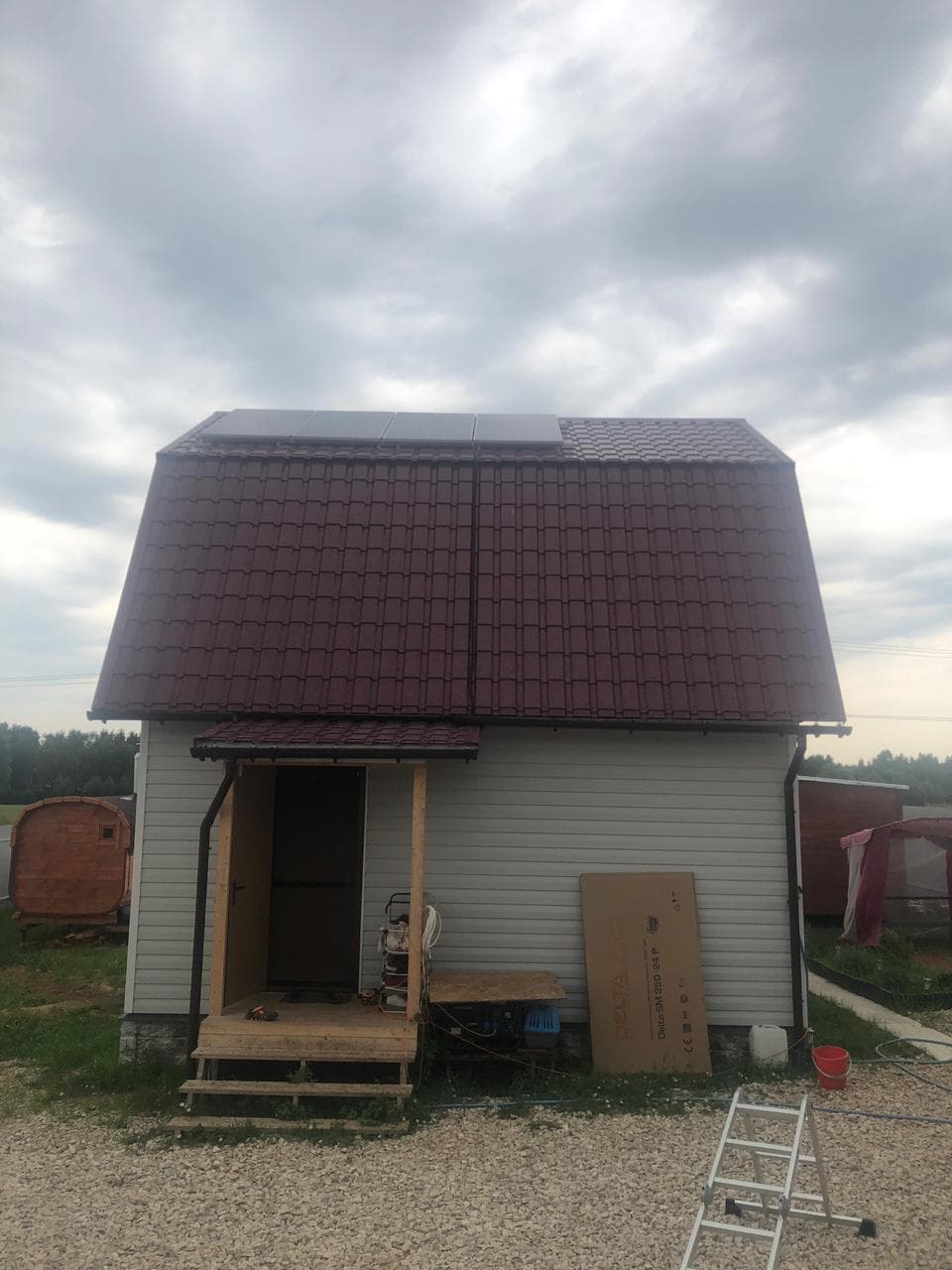 Planta de energía solar 7KW