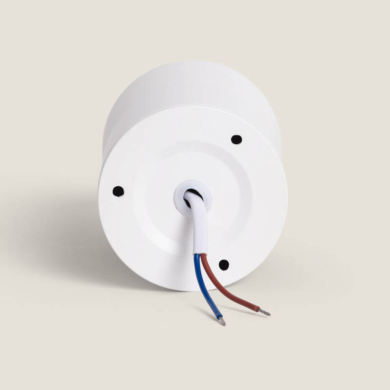 Aplique LED 7W Aluminio Circular Blanco New Onuba