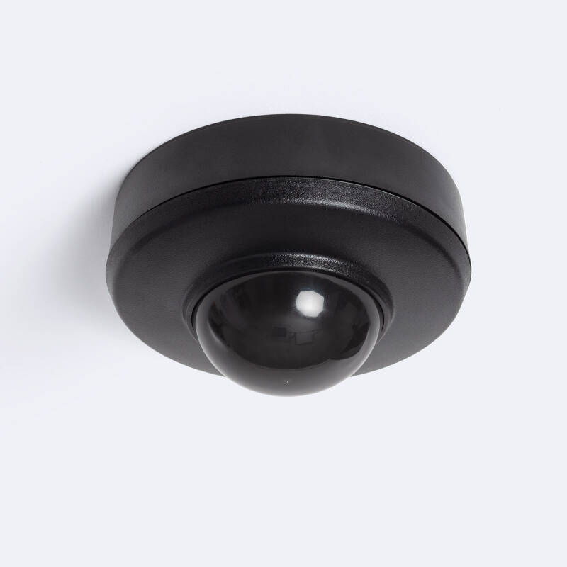 Sensor de Movimiento PIR Crepuscular 360º de Superficie/Empotrable Exterior IP54 Especial Pasillos