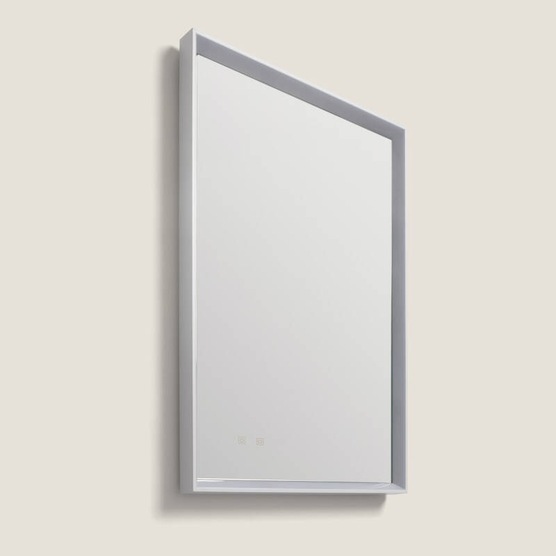 Espejo Baño con Luz LED y Antivaho 80x60 cm Maia