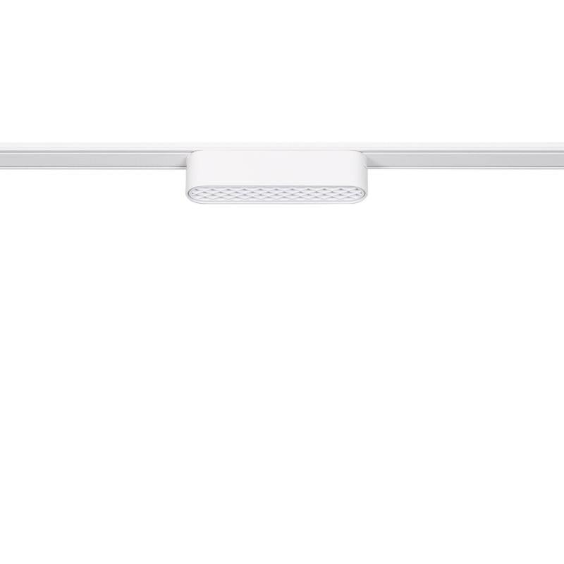 Foco Carril Lineal LED Magnético 25mm SuperSlim 6W 48V Blanco Grid 120mm