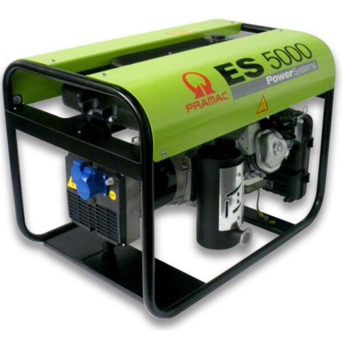 Generador Eléctrico Gasolina 5000W Pramac ES5000 AVR Trifásico