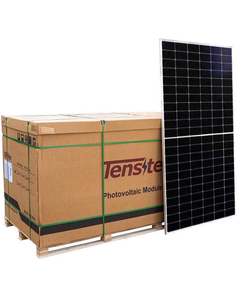 Pallet Paneles Solares Fotovoltaicas 500W Monocristalinos PERC Tensite