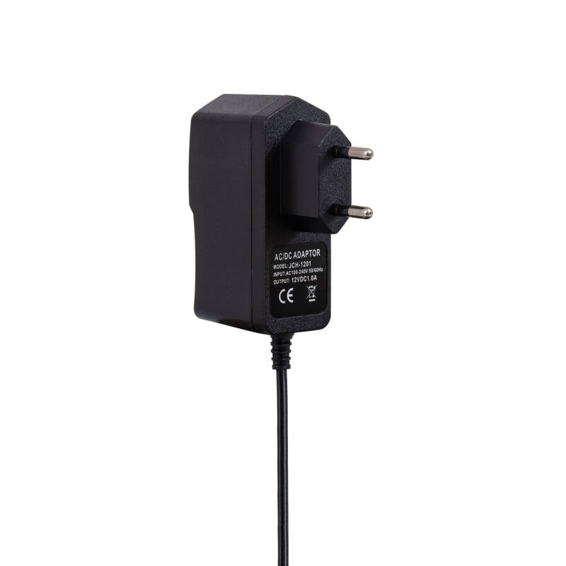 Fuente de Alimentación 12V DC 12W 1A con Enchufe