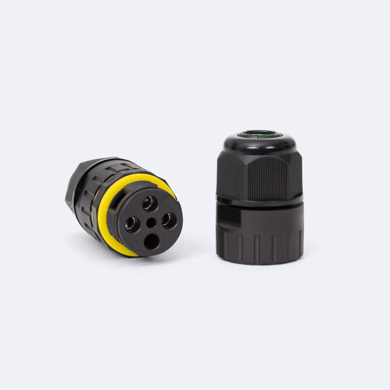 Conector de Cable Estanco 3 Contactos IP68