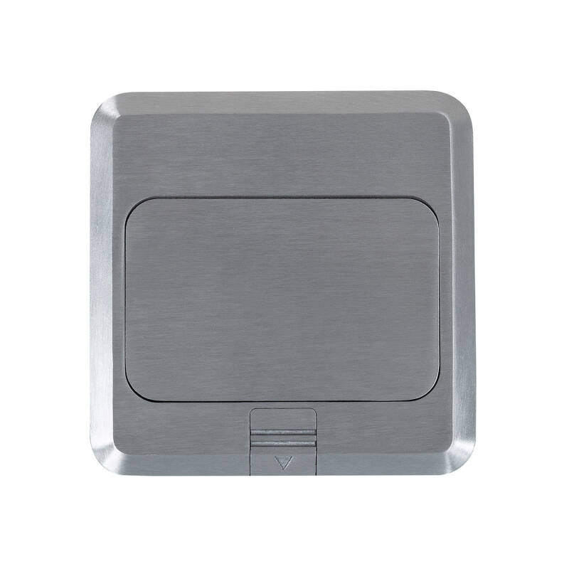 Base Múltiple Empotrable 1 Enchufe Tipo F + 1xT8
