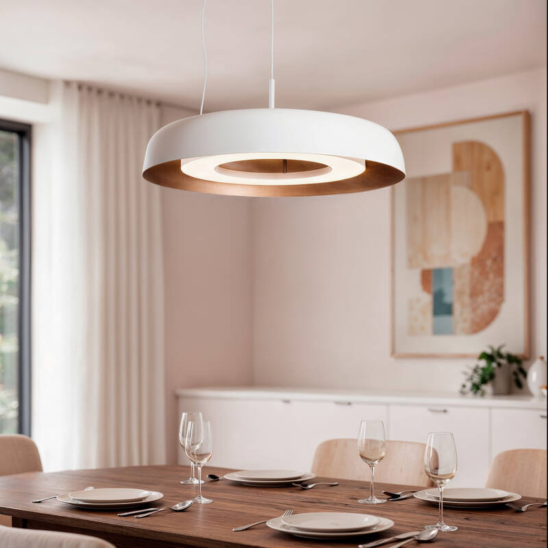 Lámpara Colgante LED 18W Acero Cancot