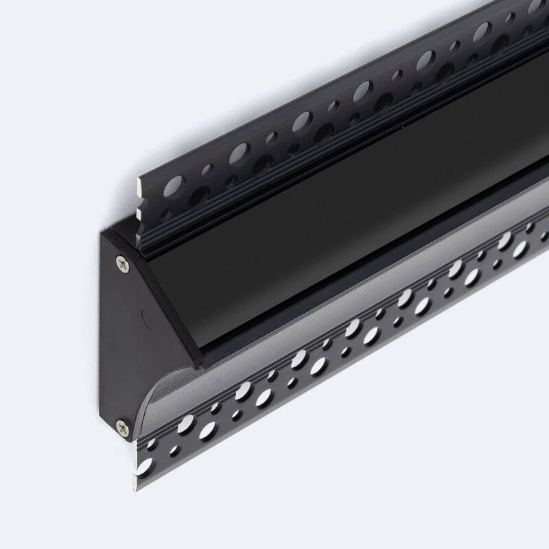Perfil Aluminio Empotrable para Escayola / Pladur para Tira LED hasta 20mm