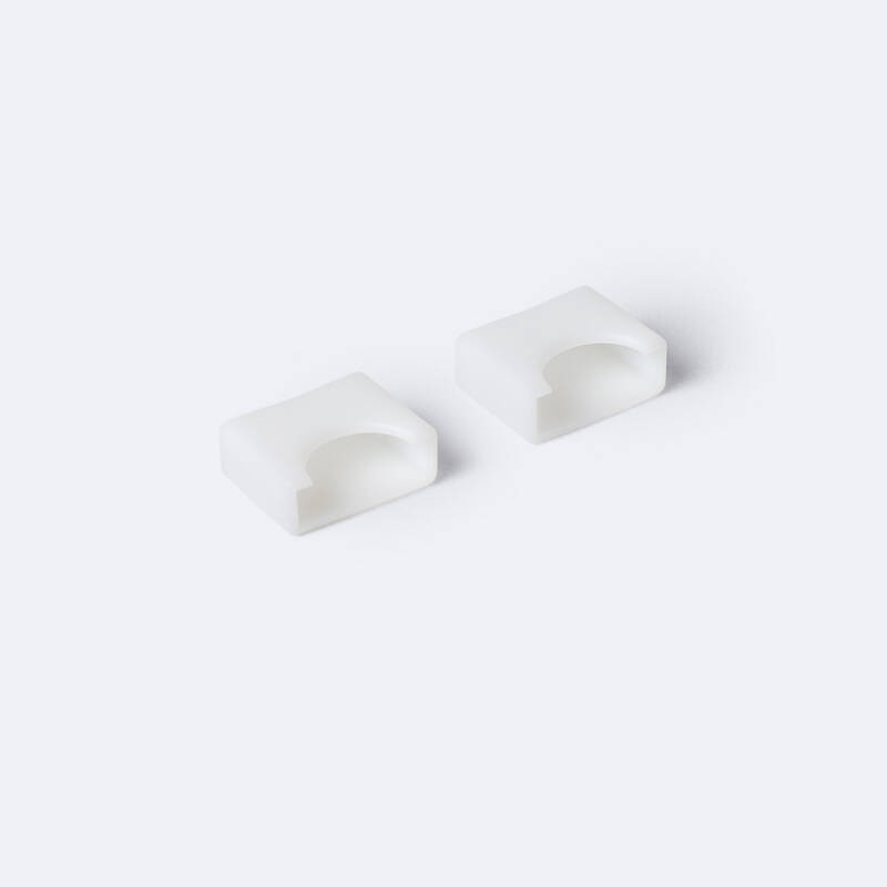 Tapón Final Tira LED 24V WALL WASHER 30º Ancho 14mm IP44