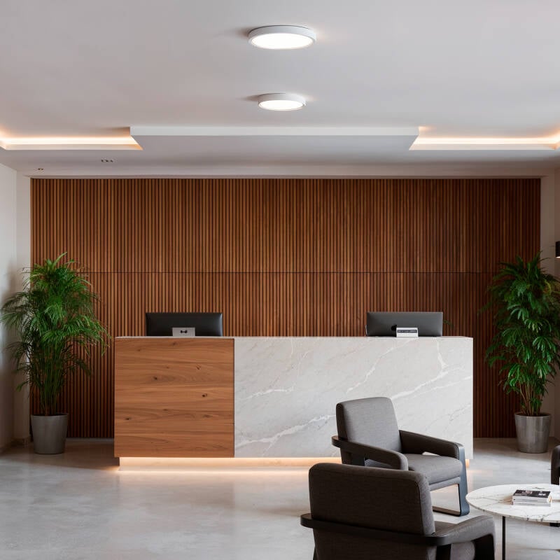 Plafón LED 24W Circular Superslim CCT Seleccionable Ø300 mm