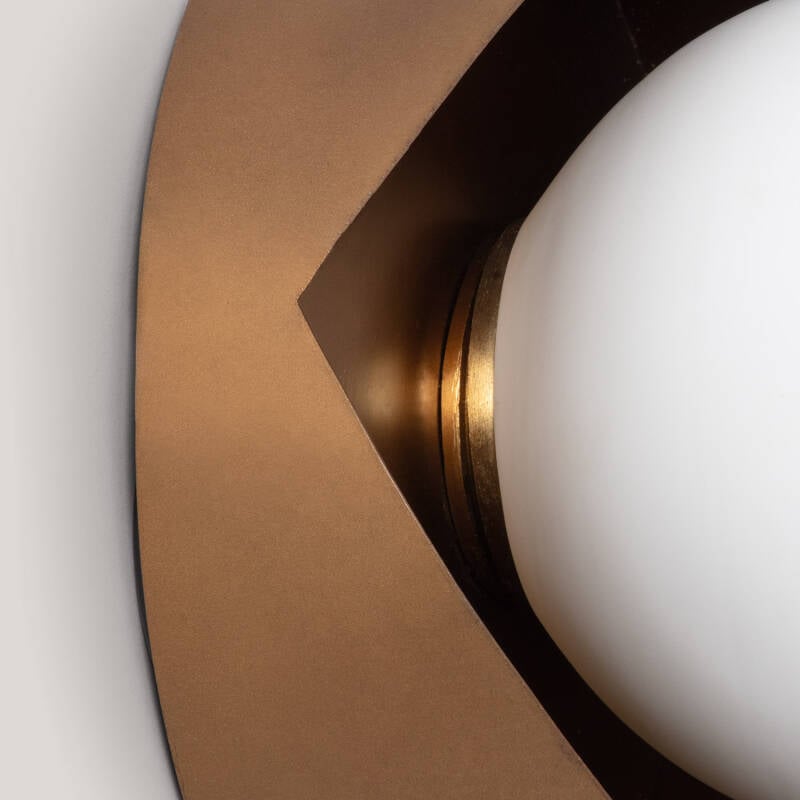 Aplique de Pared Metal y Cristal Ishan III ILUZZIA