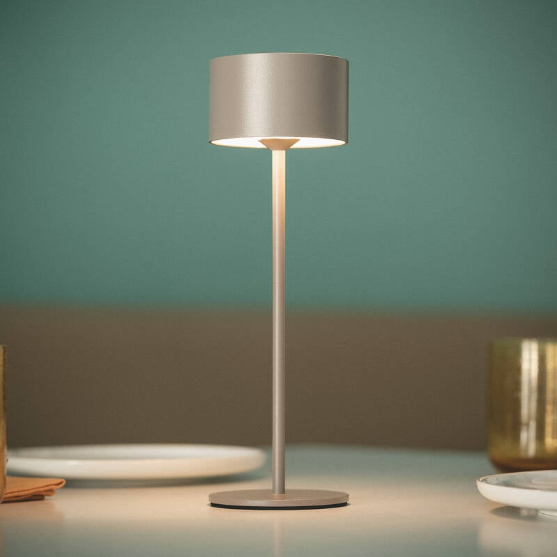 Lámpara de Mesa LED Portátil Exterior con Batería USB Recargable Mounka Round