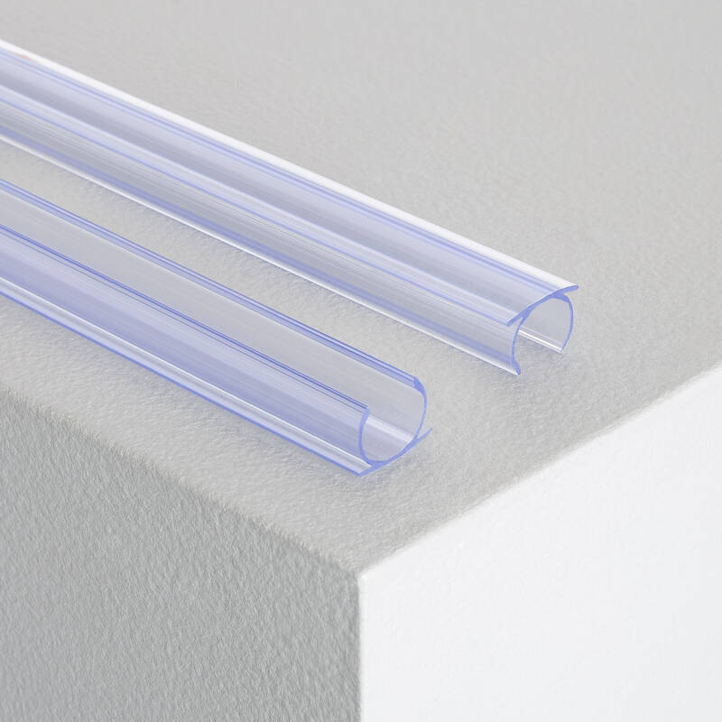 Perfil PVC 1m para Neón LED Flexible Circular 360 Monocolor