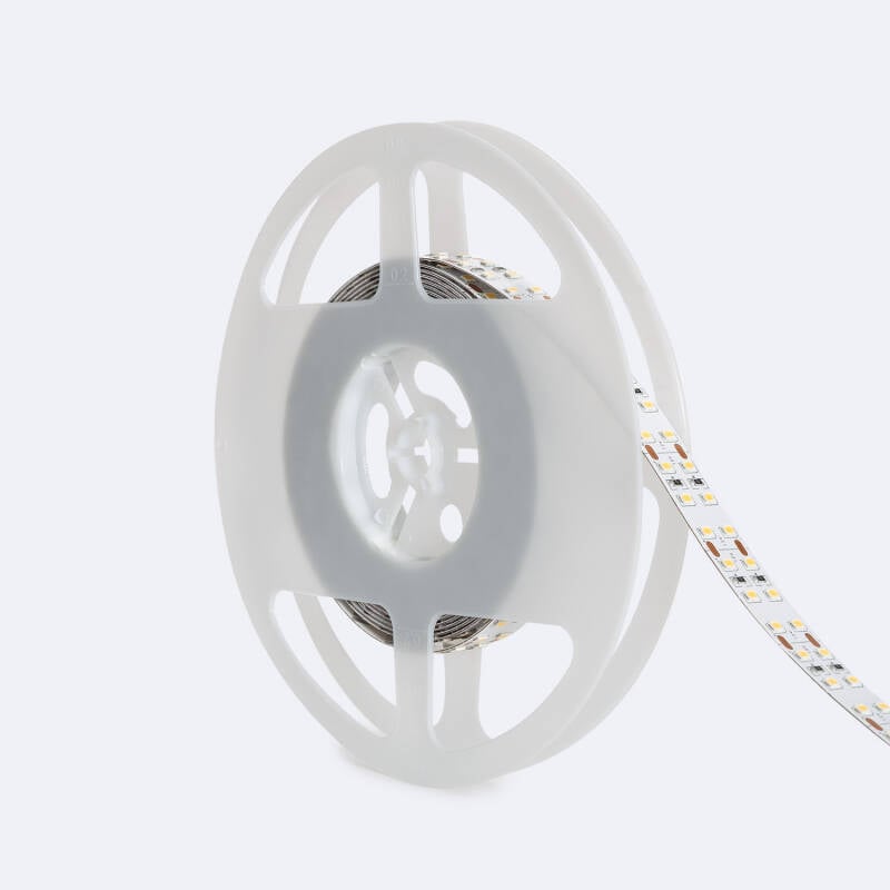 Tira LED 12V SMD 204 LED/m 5m 18W/m 1700lm/m Doble Ancho 16mm Corte 3cm IP20