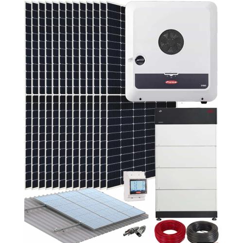 Kit Híbrido Fronius 10000W 52kWhdia Trifásico