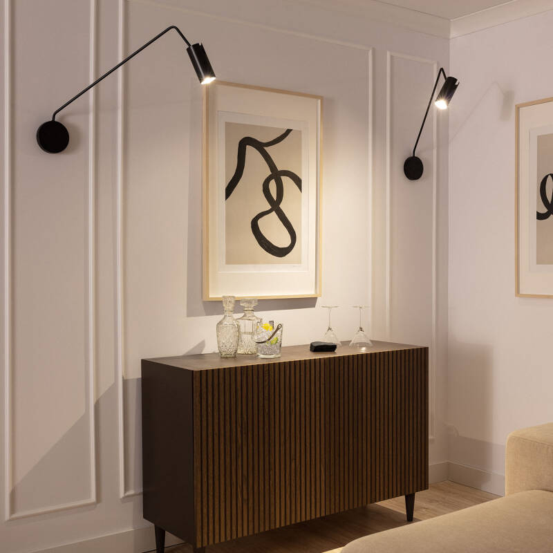 Lámpara de Pared Orientable Metal Magno