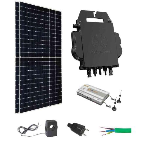 Kit Paneles Solares Balcón 900W con Microinversor 880W y monitorización incluida