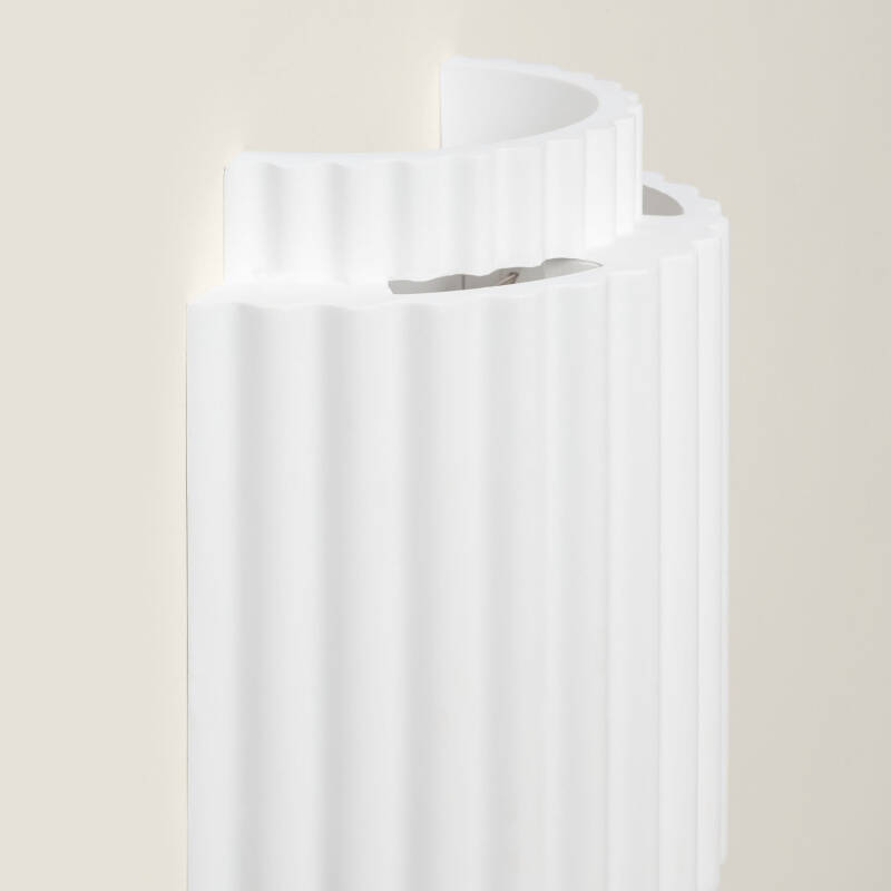 Aplique de Pared Yeso Double Colum