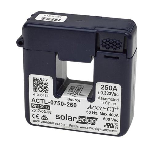 Pinza Toroidal SolarEdge 250A, 50Hz