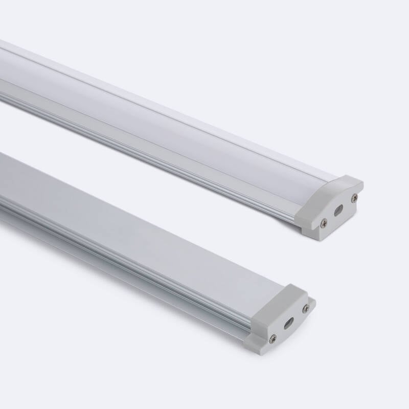 Perfil Aluminio Estanco IP65 Empotrable 2m para Tira LED hasta 8 mm