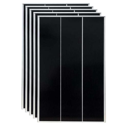 Pack 5 unidades Paneles Solares Monocristalinos 200W 12V Solarfam