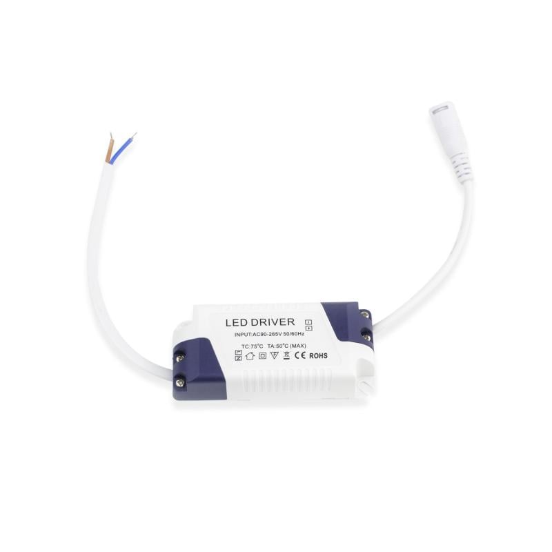 Placa LED 15W Circular SuperSlim Corte Ø 170 mm Silver