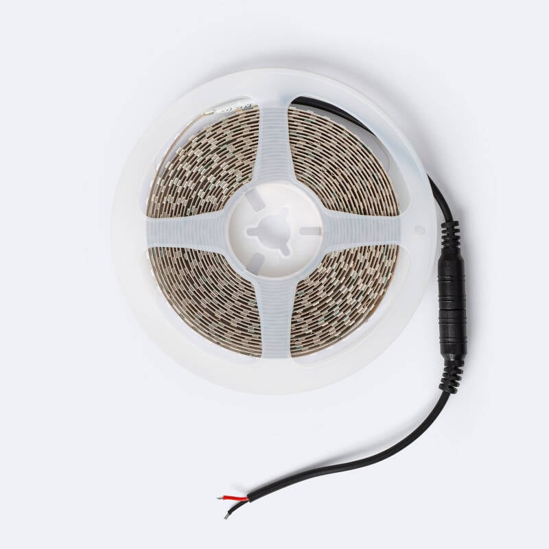 Tira LED 24V SMD 140 LED/m 5m 12W/m 1400lm/m Ancho 8mm Corte 5cm IP20