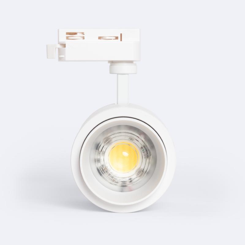 Foco Carril LED Monofásico 30W Regulable CCT Seleccionable Pulyx Multiángulo 15-60º