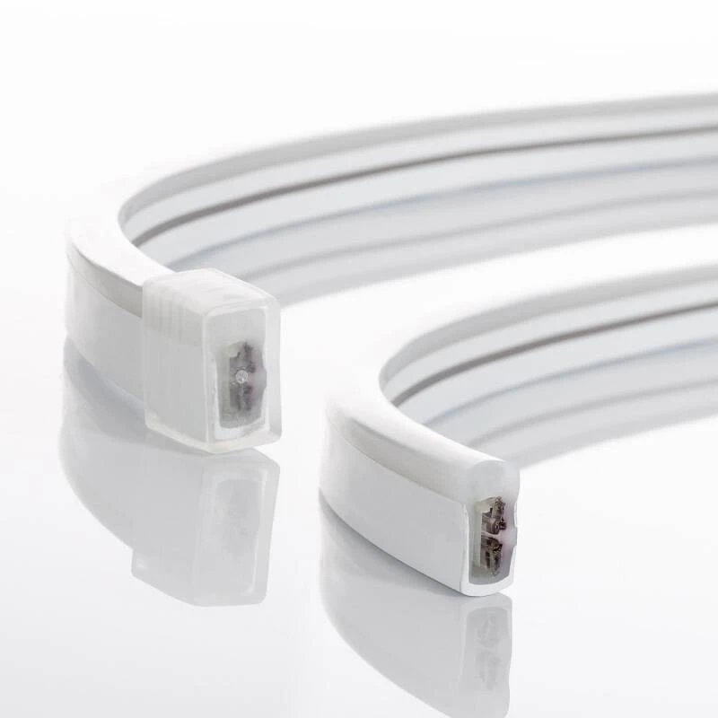 Tira LED Neón Regulable 220V RGB Semicircular 180 9W/m Corte 100cm IP67 a Medida
