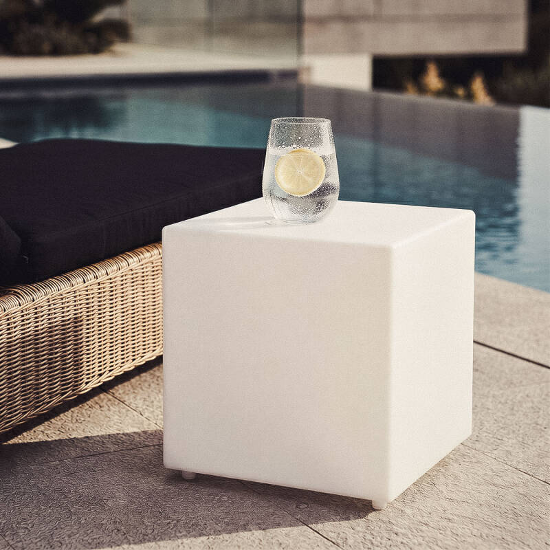 Cubo LED RGBW Recargable Evan Cube