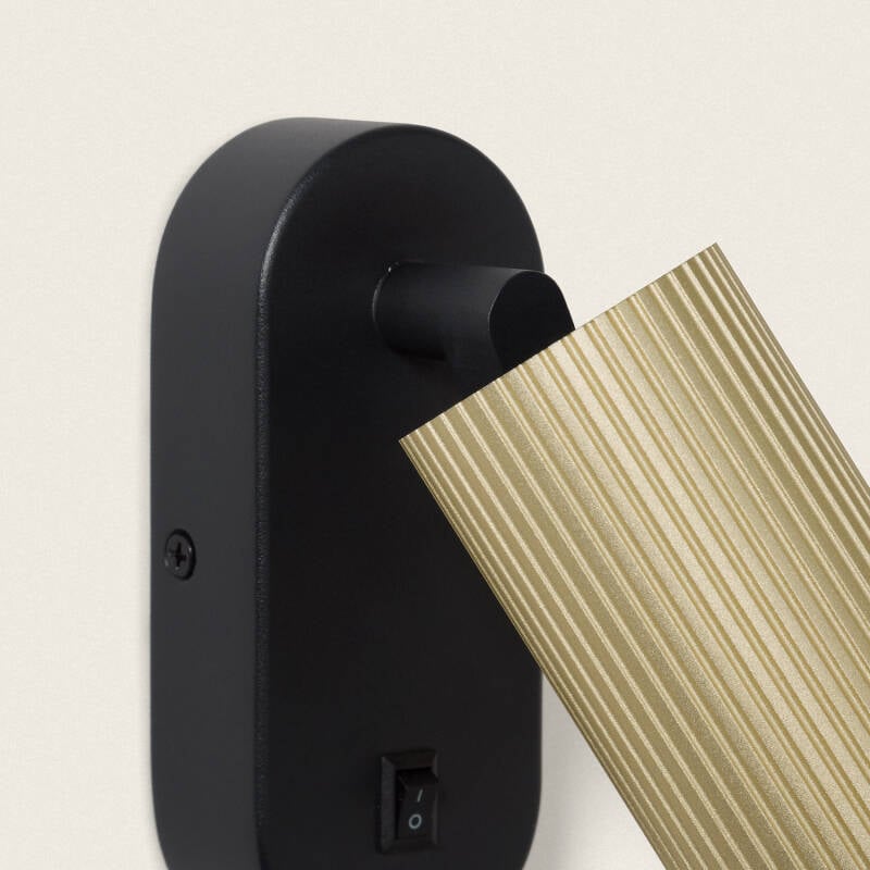 Aplique de Pared Aluminio Aritz 1 Foco