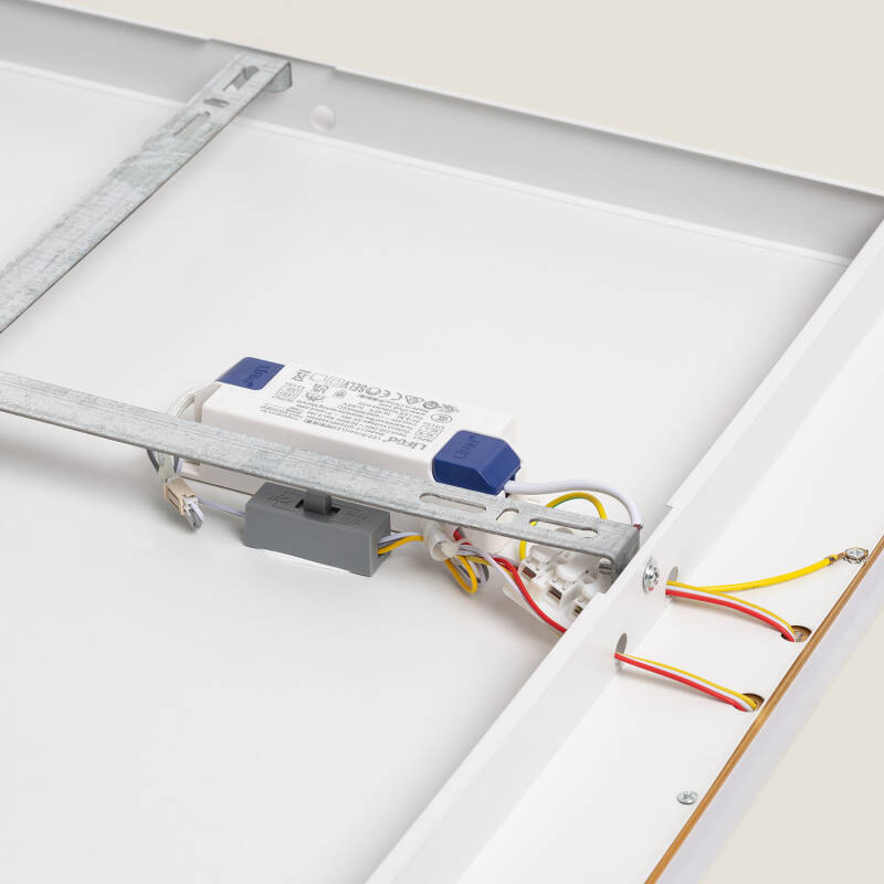 Plafón LED 40W Cuadrado Metal 610x610 mm CCT Seleccionable Allharo