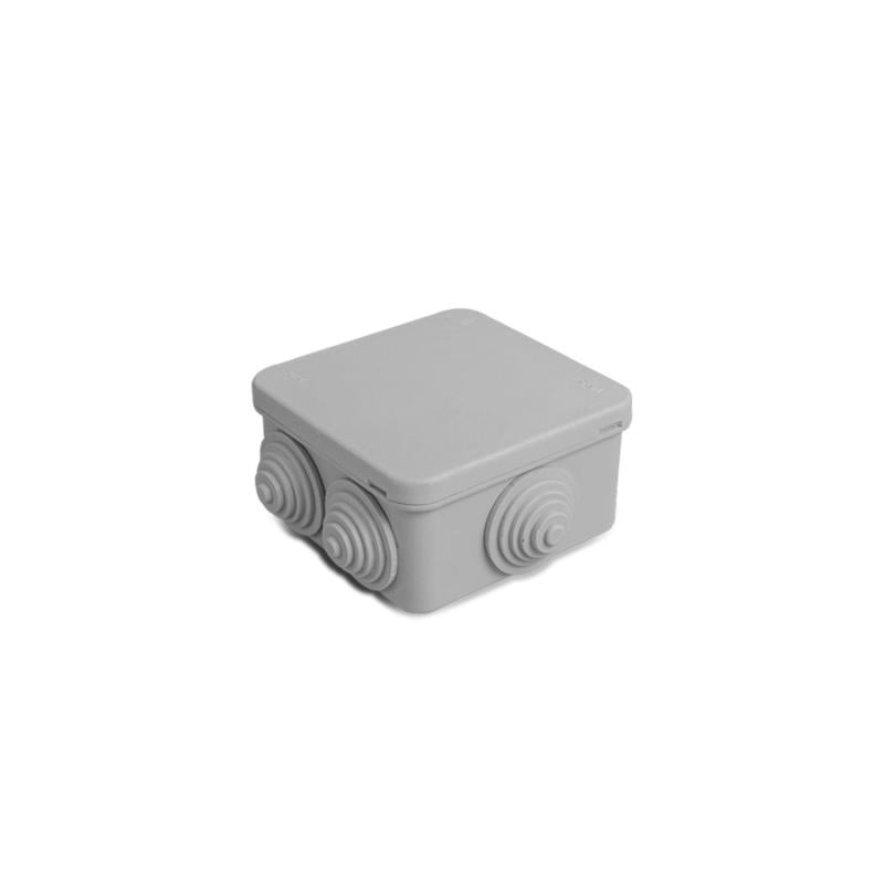 Caja de Empalme y Derivación Estanca de Superficie IP55 85x85x45 mm