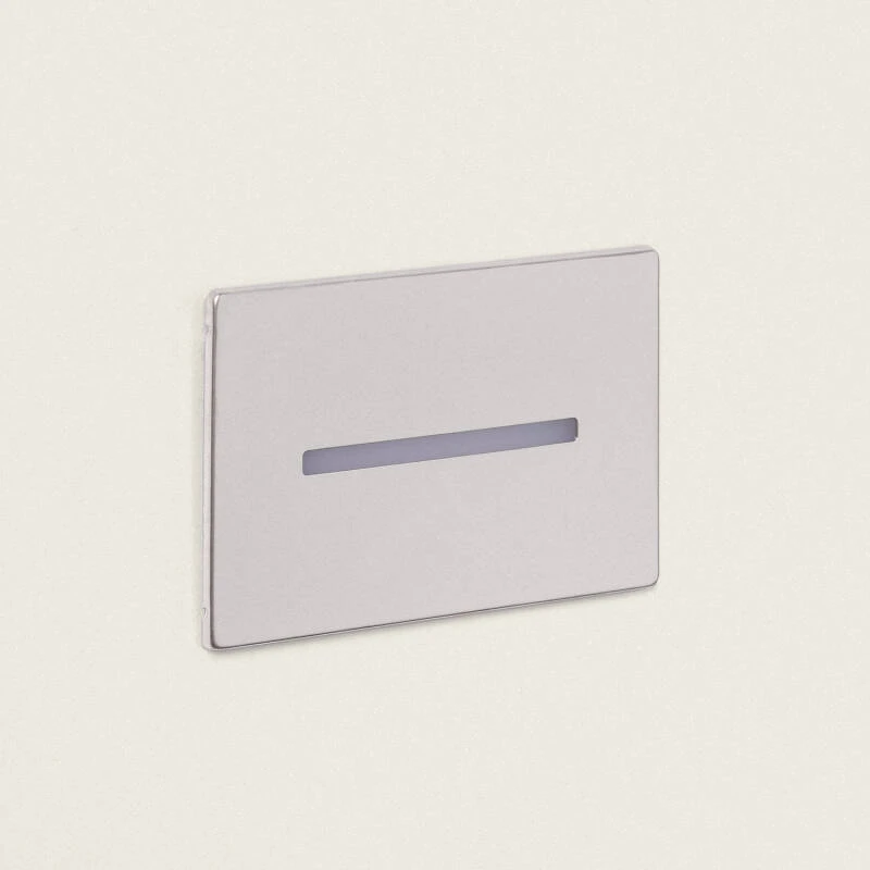 Baliza Exterior LED 3W Empotrable Pared Wabi Lineal