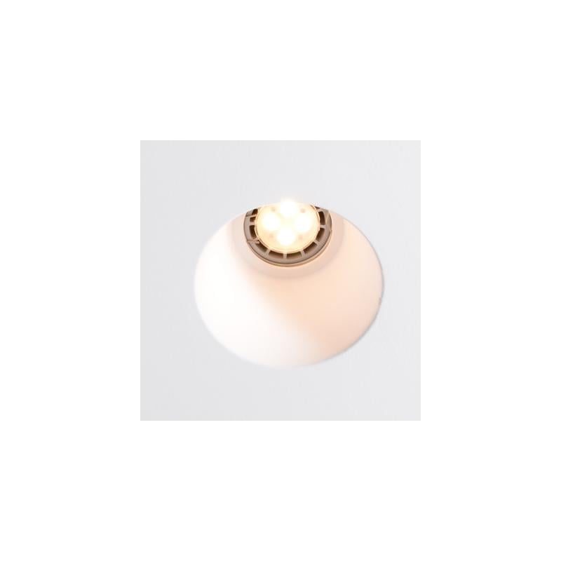 Aro Downlight Integración Escayola/Pladur para Bombilla LED GU10 / GU5.3  Corte 153x153 mm UGR17