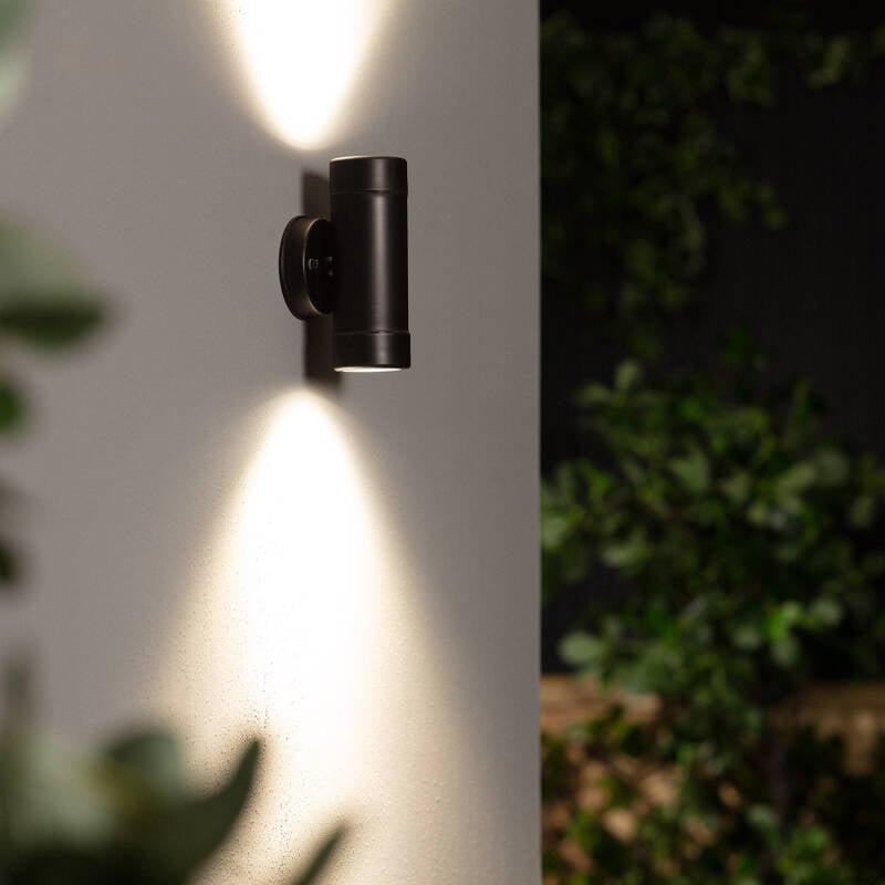 Aplique de Pared Exterior Iluminación Doble Cara Satin