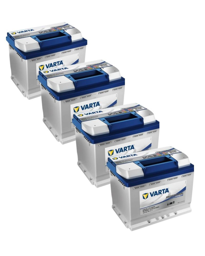 Pack 4 unidades de la Batería 70AH AGM 12V Varta