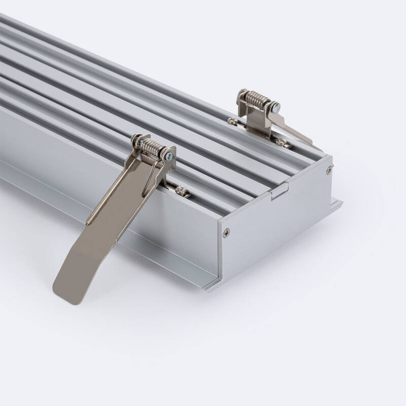 Perfil Aluminio Empotrable XL para Tiras LED hasta 60mm