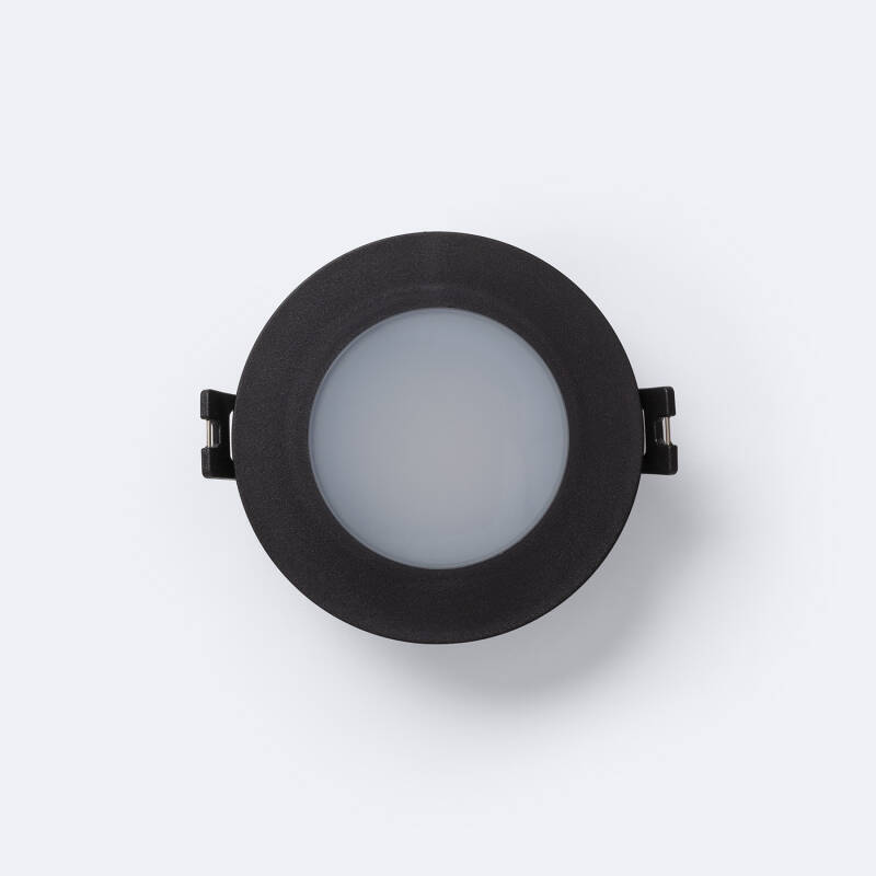 Aro Downlight Redondo IP65 para Bombilla LED GU10 / GU5.3 Corte Ø75 mm Minus