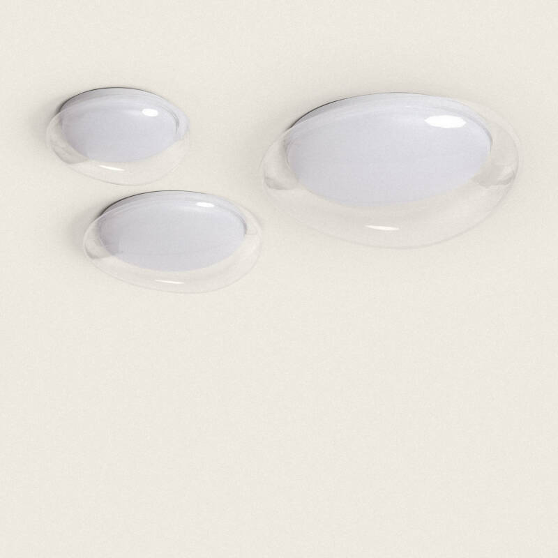 Plafón LED 30W Metal y Metacrilato CCT Seleccionable Camden L Ø600 mm